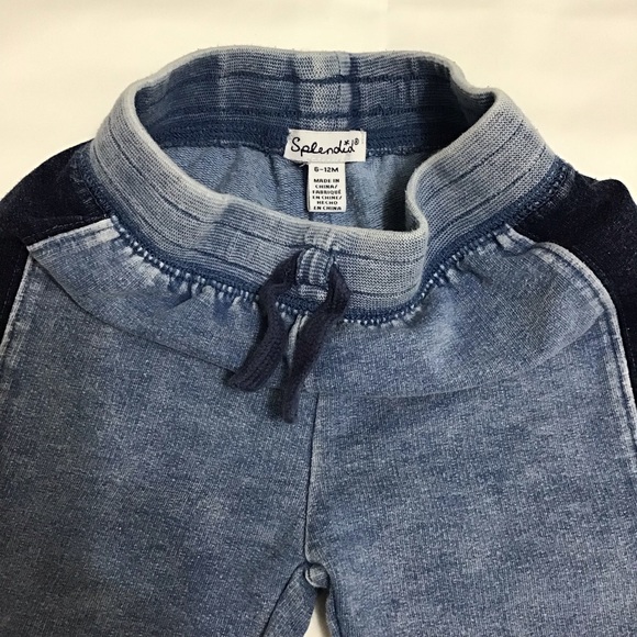 Gap Baby Boy 2-piece Chambray Shirt and Splendid Pants Size 6-12 Month - K327 - Picture 12 of 12